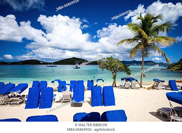 U.S. Virgin Islands, St. Thomas, Great Bay, The Ritz Carlton St. Thomas, beach