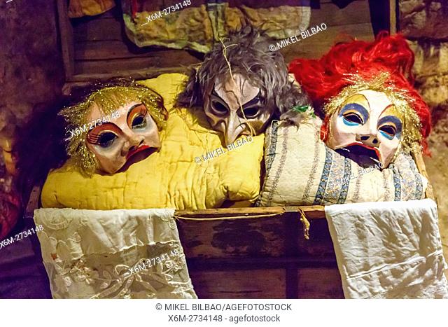 Maskes. Witchery Week 2016. Bargota, Navarre, Spain, Europe