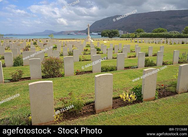 British Military Cemetery Souda Bay War Cemetery, Souda, Crete, Greece, Europe
