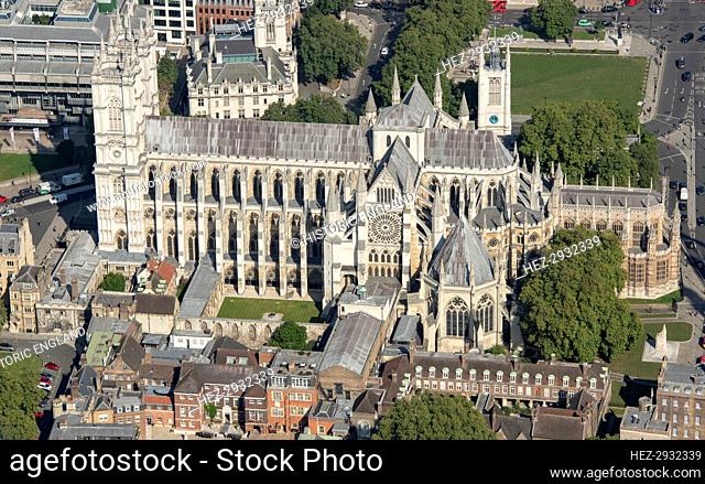 Westminster Abbey, Westminster, Greater London Authority, 2021. Creator: Damian Grady
