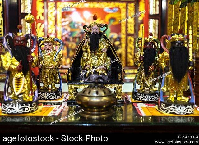 Hiang Tian Shang Ti temple (Deity of The North) celebration in Kuching, Sarawak, Malaysia is one of the oldest and largest Chinese temples in Kuching, Sarawak