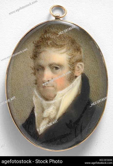 William Dunlap self-portrait, c. 1805. Creator: William Dunlap