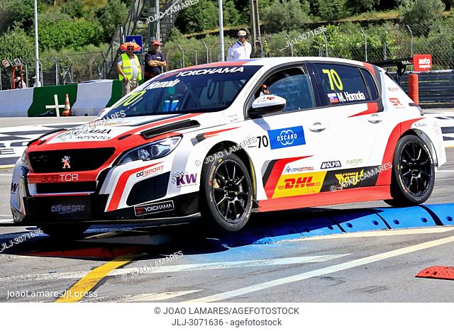 WTCR 2018: Vila Real. Race of Portugal, Pratice Action. Homola, Peugeot 308 TCR, #70