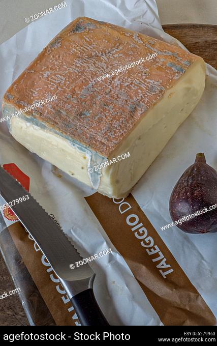 Taleggio. Taleggio cheese from Lombardy