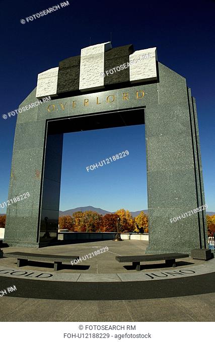Bedford, VA, Virginia, The National D-Day Memorial, Overlord Arch