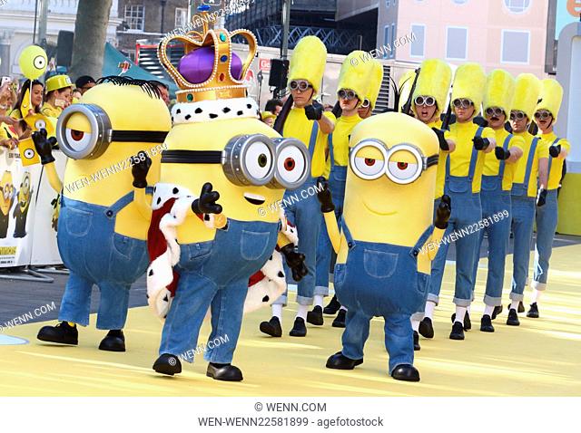 World Premiere of 'Minions' at the Odeon Leicester Square, London Featuring: Minions Where: London, United Kingdom When: 11 Jun 2015 Credit: WENN.com