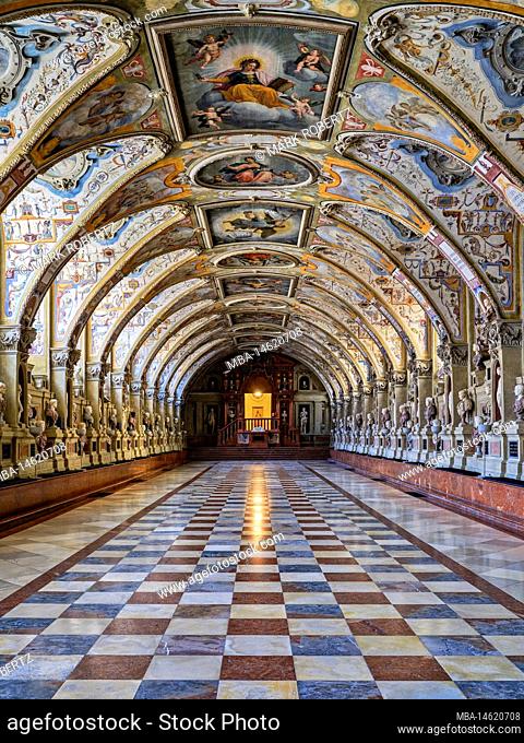 Antiquarium, largest Renaissance hall north of the Alps in the Munich Residence