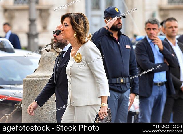 Maria Elisabetta Alberti Casellati during the swearing in of the Meloni government at the Quirinale Palace, on October 22, 2022 in Rome, Italy