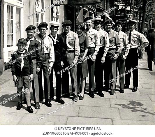 Jun. 10, 1966 - New Look For Scouts: The Chief Scout, Sir Charles Maclean yesterday announced proposals for a new look in the Boy Scout movement in Britain