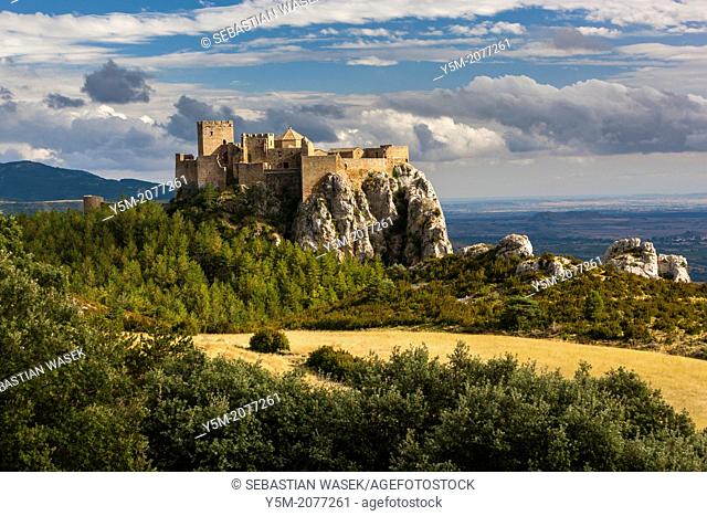 Loarre castle, Huesca, Aragón, Spain, Europe