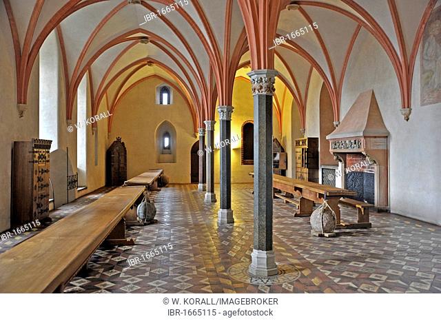 Konventsremter, Malbork Castle, formerly Marienburg Castle, the seat of the Grand Master of the Teutonic Knights, Malbork, Mazury, Poland, Europe