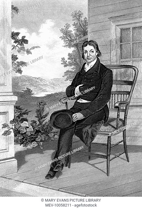 JOHN RANDOLPH American statesman, fought harmless duel with Henry Clay