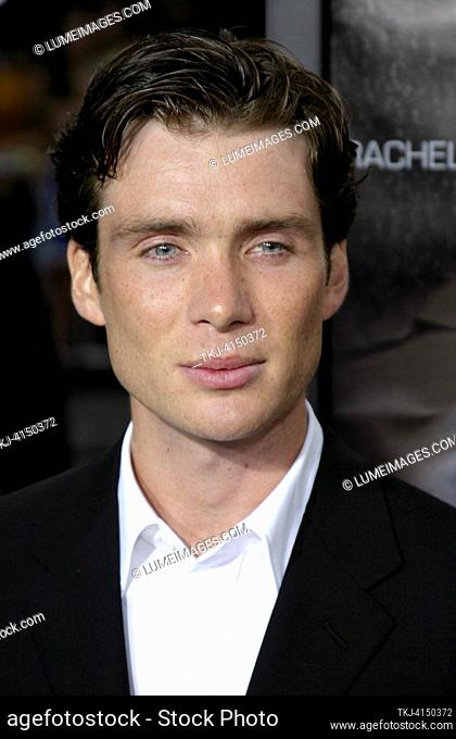Cillian Murphy at the Los Angeles premiere of ""Red Eye"" held at the Mann Bruin Theater in Los Angeles, USA on August 4, 2005