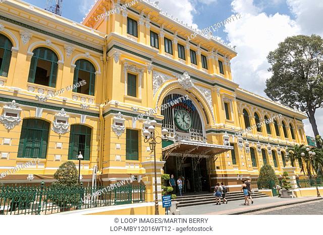 General post office building in Ho Chi Minh city