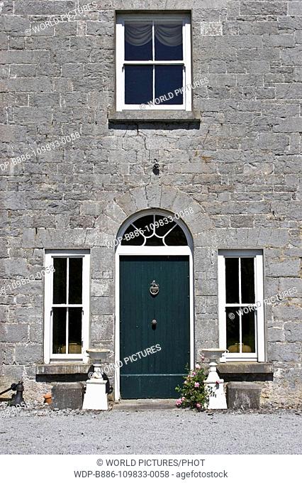 Glenville House, County Limeirck, Republic of Ireland Front door and windows Date: 21 12 2007 Ref: B886-109833-0058 COMPULSORY CREDIT: Stephen Power/World...