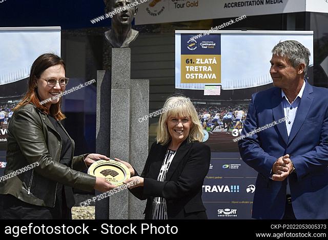Handover of World Athletics Heritage Plaque to the organizers of Golden Spike international athletic race, was held on May 30, 2022, in Ostrava, Czech Republic