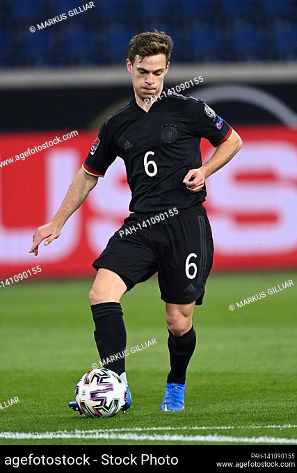 Joshua Kimmich (Germany). GES / Fussball / WM-Qualifikation: Germany - Iceland, 25.03.2021 Football / Soccer: World Cup qualifying match: Germany vs
