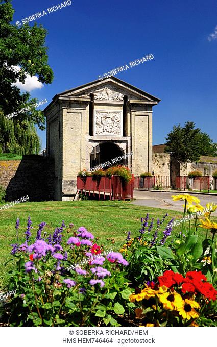 France, Nord, Bergues, Gate of Cassel