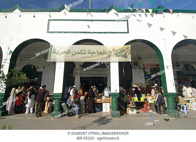 Bazaar, souk in Tripolis, Tripoli, Libya