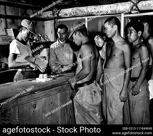 Japanese Pow (Sydney). October 13, 1945. (Photo by Official Photograph U.S. Navy).;Japanese Pow (Sydney)