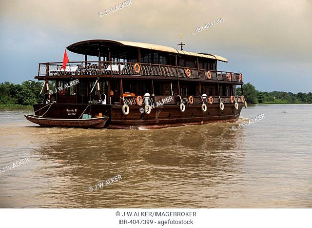 Bassac ship, Mekong Cruise, Mekong Delta, Can Tho, Vietnam