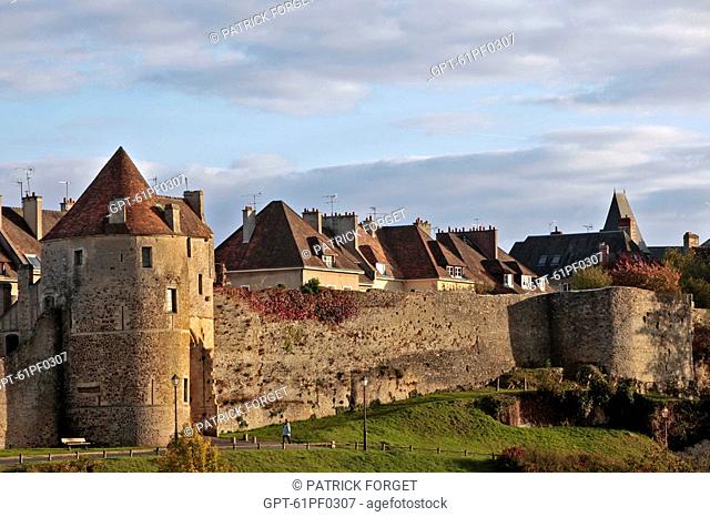 FORTIFICATIONS AND TOWERS AROUND THE FORTIFIED TOWN OF FALAISE AND WILLIAM THE CONQUEROR'S CASTLE, ORNE 61, FRANCE