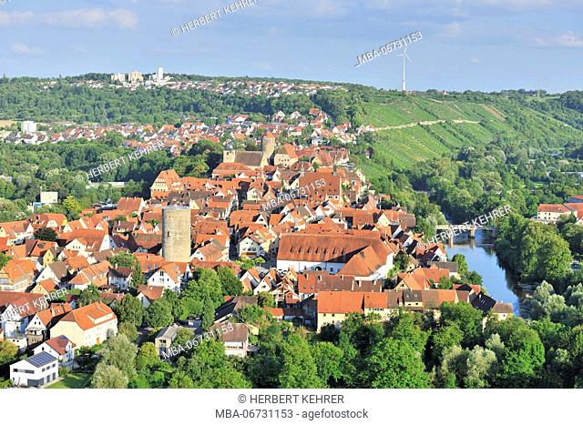 Germany, Baden-Wurttemberg, Old Town of Besigheim