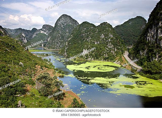 Laguna, Longgong Dong area, Matou, Guizhou, China