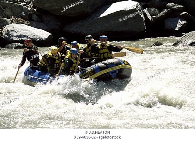 Queenstown, Shotover River, Rafting, New Zealand