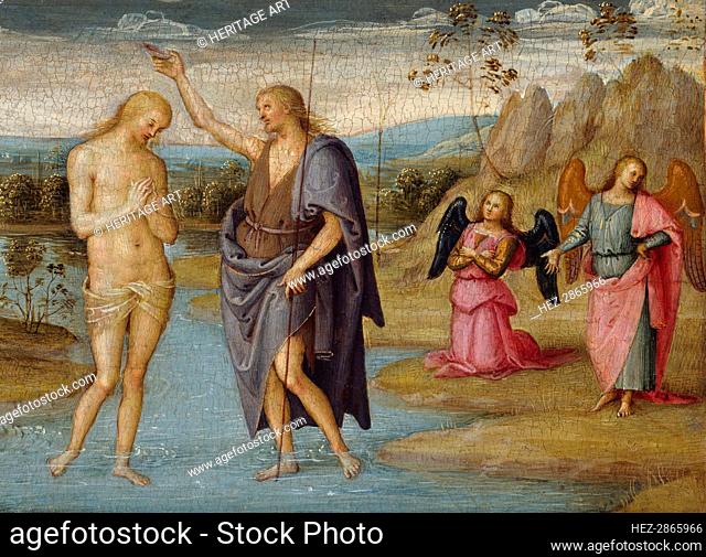 The Baptism of Christ, 1500/05. Creator: Perugino