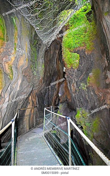 The Gorges de la Fou are some gorges of the south of France located in Vallespir, Pyrénées-Orientales