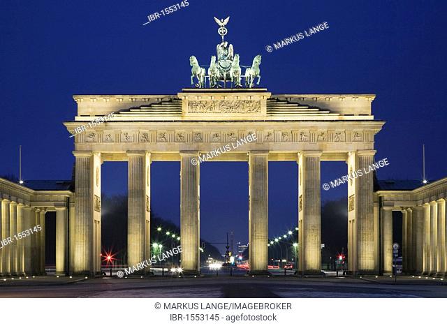 Brandenburger Tor or Brandenburg Gate, Berlin, Germany, Europe