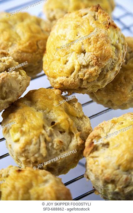 Cheese and Apple Scones