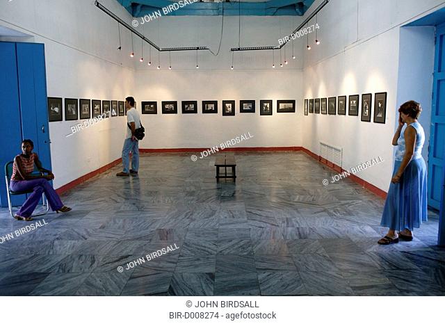 Photography Gallery at Fototeca, Plaza Viela, Havana, Cuba
