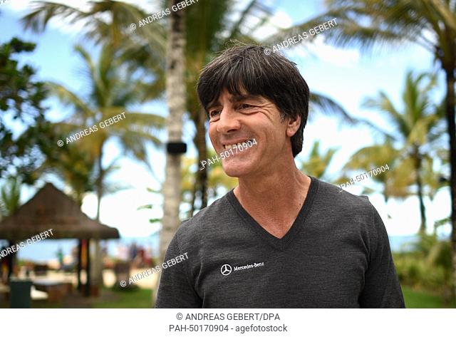 Head coach Joachim Loew of the German national soccer team seen in Santo Andre, Brazil, 11 July 2014. Germany will face Argentina in the FIFA World Cup 2014...