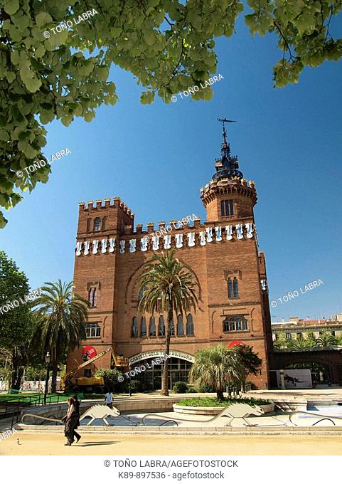 Castillo de los Tres Dragones. Barcelona. Spain