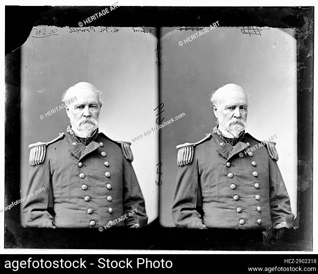 Admiral Levin M. Powell, 1865-1880. Creator: Unknown