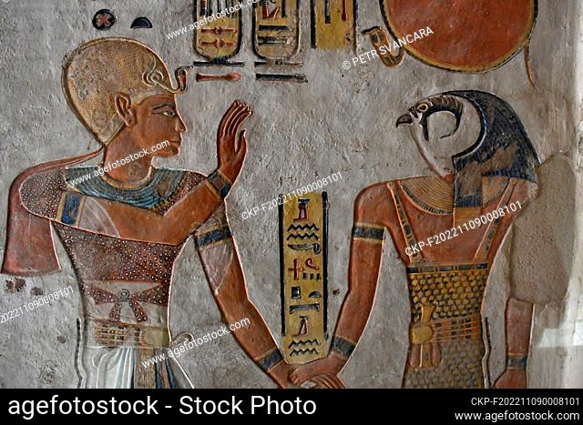 Tomb of Prince Khaemwaset in Luxor (ancient Thebes), Valley of the Queens, Egypt, October 19, 2022. (CTK Photo/Petr Svancara)