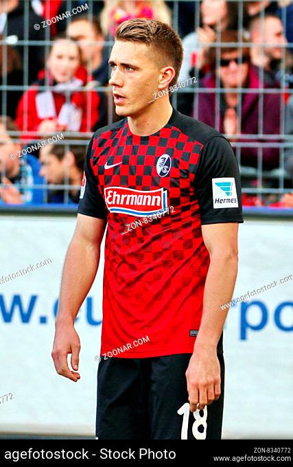 Nils Petersen (Freiburg), Fussball: 2. BL 15-16: 19. Sptg.: SC Freiburg vs 1860 München