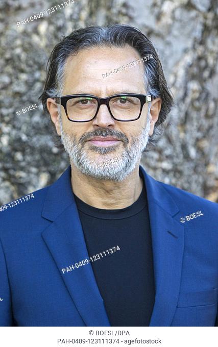 Carlo Kitzlinger poses at the photocall of '7500' during the Film Festival in Locarno, Switzerland, on 09 August 2019. | usage worldwide