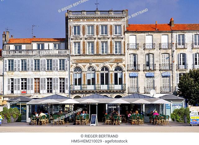 France, Charente Maritime, Rochefort, the place Colbert