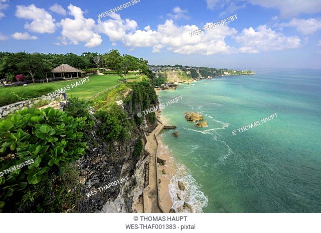 Indonesia, Bali, Jimbaran, Indian Ocean, View to coast