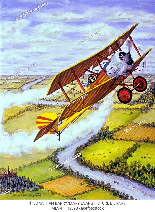 Vroom! Vroom! - Mr Toad takes to the air. From The Wind in the Willows by Kenneth Grahame