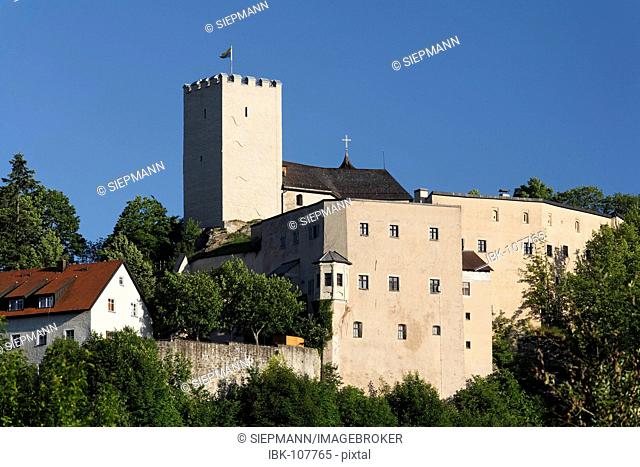 Falkenstein castle , Bavarian Forest , Upper Palatinate Bavaria Germany