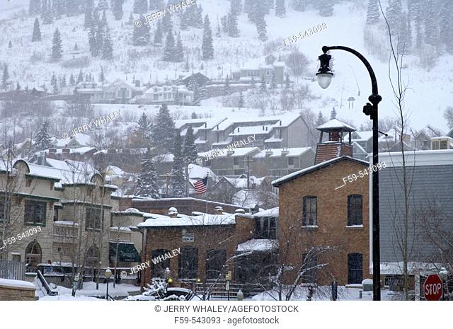 Winter Scenes, Park City, Utah