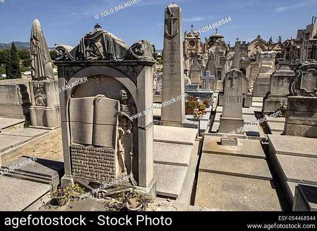 cementerio de Palma , inaugurado en1821, palma de mallorca, Mallorca, Balearic Islands, Spain