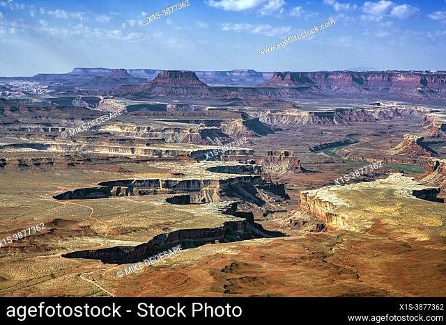 Canyonlands National Park is divided into three distinct areas, called Districts, including Island in the Sky, that boasts deep canyons and erosion by the Green...
