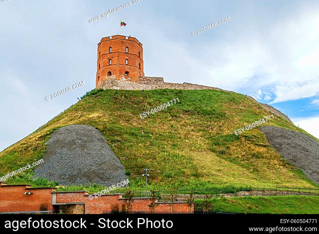 Gediminas' Tower is the remaining part of the Upper Castle in Vilnius, Lithuania