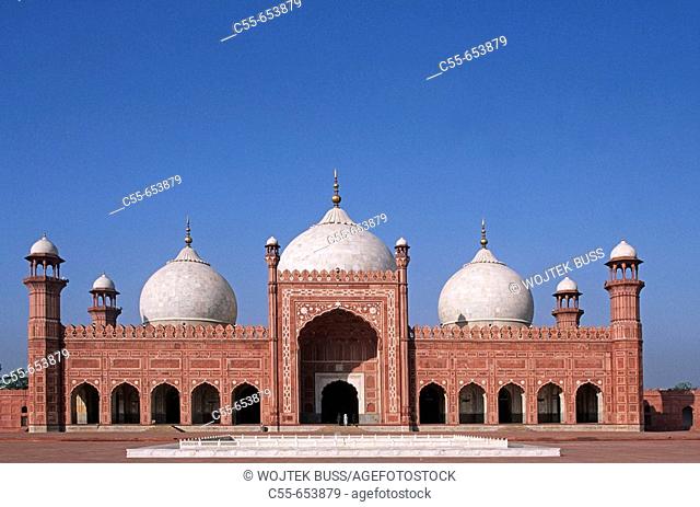 Pakistan, Punjab Region, Lahore, Badshahi Mosque
