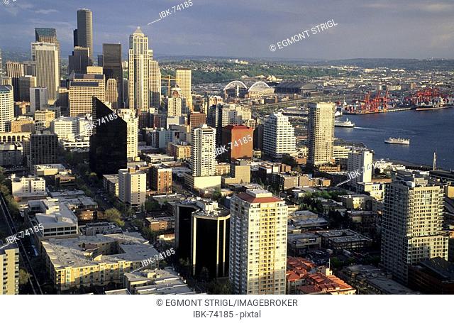 Skyline of Seattle, Washington State, USA